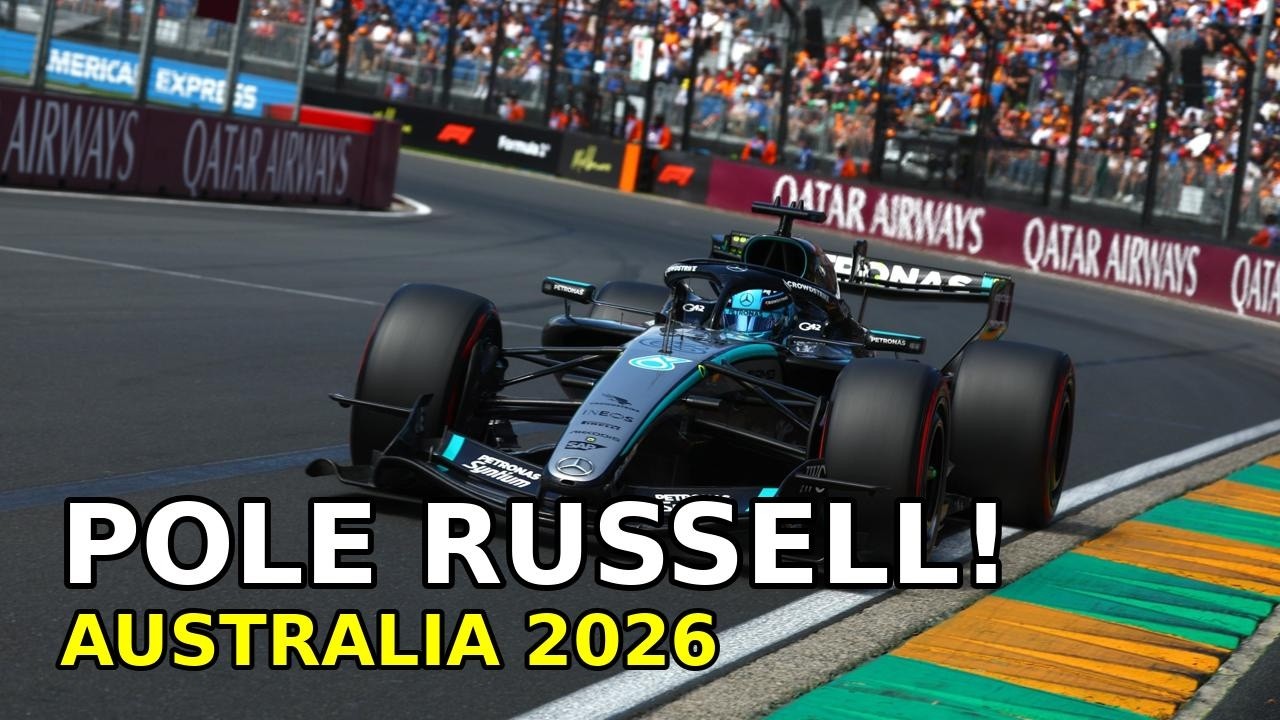 RESUMEN F1 CLASIFICACION AUSTRALIA F1 2026 ¡RUSSELL SORPRENDE EN AUSTRALIA! 🔥 POLE ESPECTACULAR