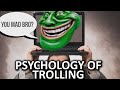 Why Are People So Rude Online? (Trolling)