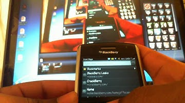 BlackBerry OS 6 on BlackBerry BOLD 9700 9650 9780 through