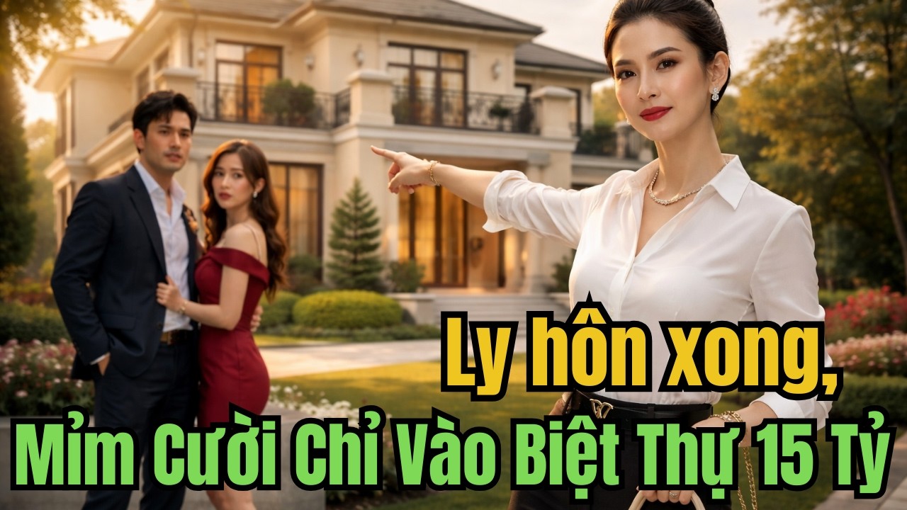 Vừa Ly Hôn Xong, Mẹ Chồng Hỏi Tôi Vì Sao Vẫn Chưa Dọn Đi – Tôi Mỉm Cười Chỉ Vào Biệt Thự 15 Tỷ