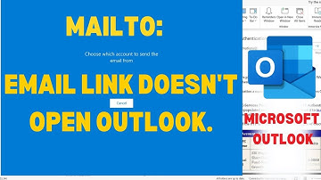Mailto: Links in Outlook Open the Mail App | Clicking on email link doesn