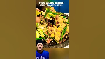 RESEP SAMBEL KACANG BIKIN NAGIH