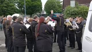 Middleton Band Play Viva Birkinshaw At Stalybridge Labour Club Whit Friday 2018