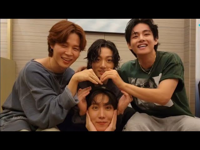 [ENG SUB] BTS Weverse Live 10.15.2022 | BTS V, Jungkook, Jimin u0026 Jhope class=