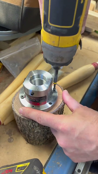 Tour a bois maison part 1 CA FONCTIONNE  make a wood lathe #DIY 