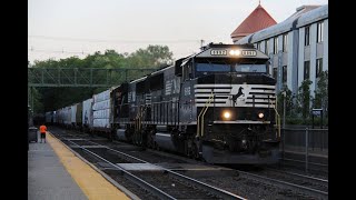 Norfolk Southern H70 Along NJT Rails at Waldwick Station - 5/20/2021