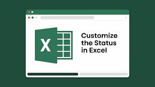 🎯 How to Customize the Status Bar in Excel 🧭 | Super Easy Guide!