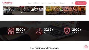 Classima - Classified Ads HTML Template