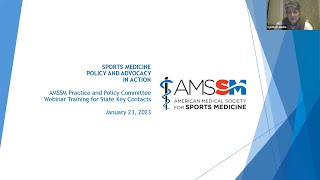 AMSSM Practice and Policy Committee Webinar (2023)