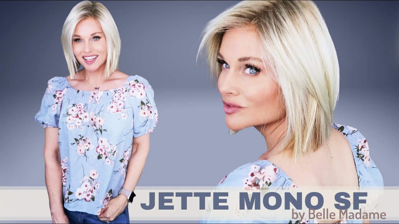 Belle Madame JETTE MONO SF Wig Review | Why it's SO FLATTERING! | MODERN & FUN, YET SO SO SWEET!