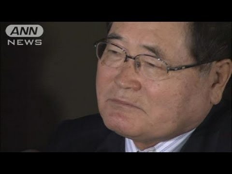 亀井代表を「解任」と発表　国民新党の亀裂決定的に(12/04/06)