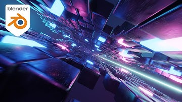 Abstract Animation Loop w/ Geometry Nodes (tutorial)
