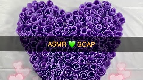 Crushing Soap Curls. Extra Crunchy - Satisfying Soap Crushing Sounds - ASMR SOAP