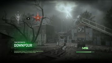 Call Of Duty - Modern Warfare Remastered - Team Deathmatch vs Veteran Bots on Downpour