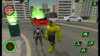 Flash Black Superhero Fighting City Rescue | Flash Hero Crime City Missions - Android GamePlay screenshot 5