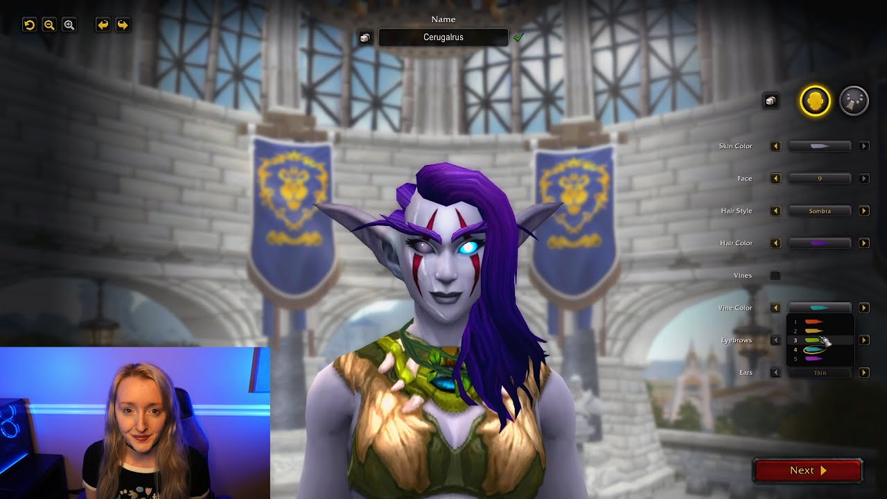 ASMR Warcraft Character Creation | Soft Spoken Gameplay