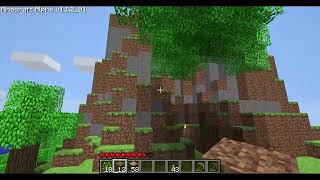 1 Hour of Minecraft Alpha 1.1.2_01 Gameplay with NO Commentary