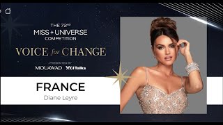 Miss Universe France, Diane Leyre - Voice for Change - Living Together