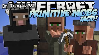 Minecraft | PRIMITIVE MOBS MOD! (SheepMen, Smart Villagers & More!) | Mod Showcase