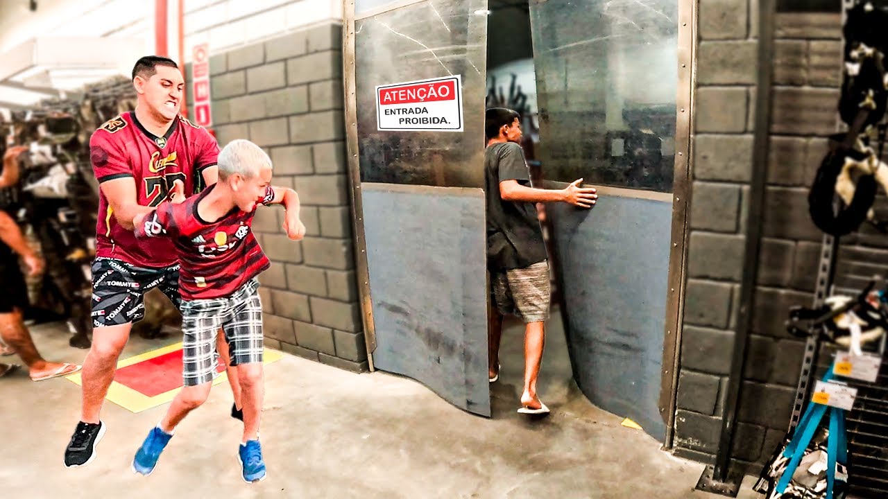 O ÍNDIO E O BOCA DE TRAÍRA 1NVADIRAM A LOJA