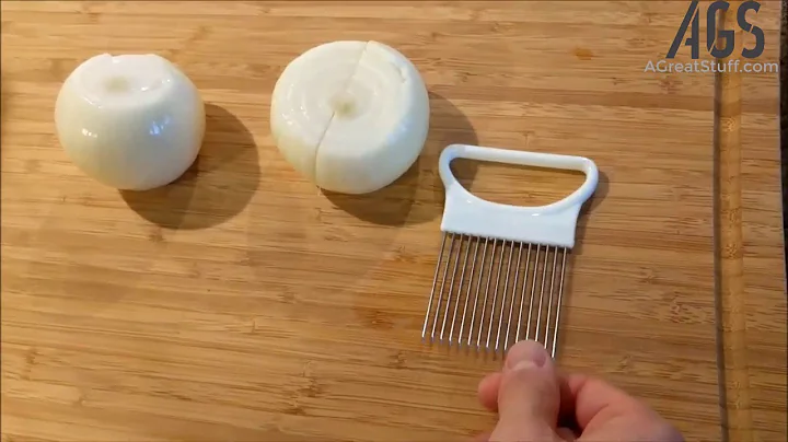 Onion Holder Slicer Vegetable Cutter Tools!