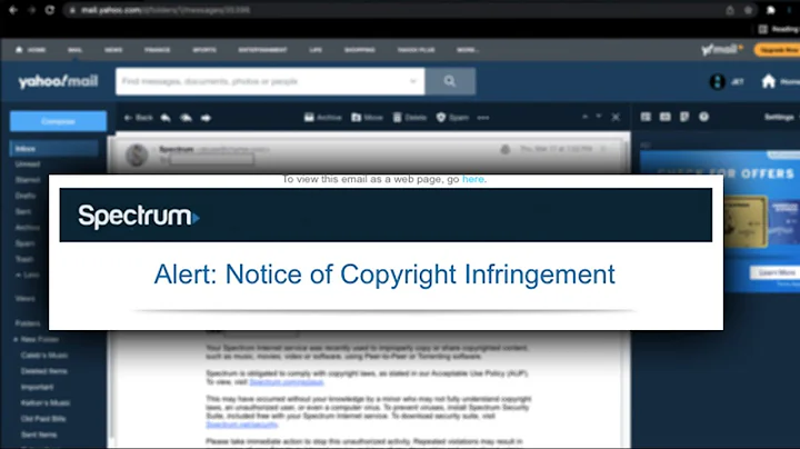 Notice of Copyright Infringement Email Letter Explained - DayDayNews