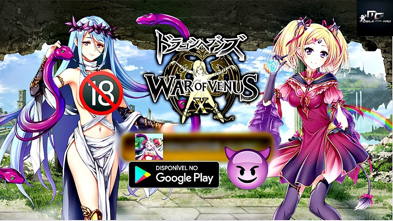 Novo Jogo de Cartas, Estratégia Estilo Anime Hentai 😏 | War of venus ( android )
