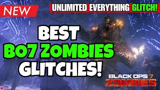 BEST WORKING BO7 ZOMBIES GLITCHES! EASY XP, UNLIMITED GOBBLEGUMS & GODMODE GLITCH! BLACK OPS 7 BETA