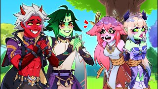 Teen-Z In The Genshin Impact World Part 2 What Awaits Pinky?