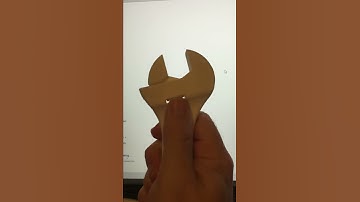 Working 3D printed wrench