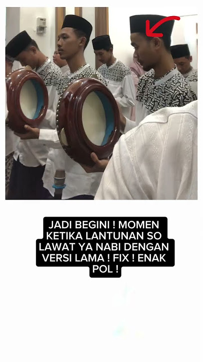 JADI BEGINI ! LANTUNAN SHOLAWAT YA NABI VIRAL ! #sholawat #sholawatan #sholawatnabi #hadroh #fyp