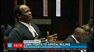 Zuma fights to appeal ruling