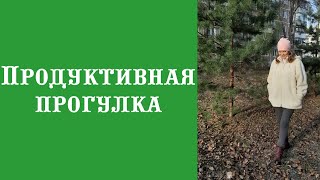 Супер продуктивная прогулка в одиночестве