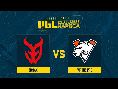 3DMAX проти Virtus.pro | Карта 3 | PGL Cluj-Napoca 2025