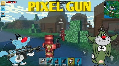 NOOB vs PRO vs HACKER | Pixel gun | With Oggy And Jack | Dr.Octavius Gamer | ALL Levels