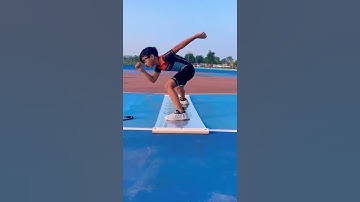 Slideboard session with coach Pankaj Khandodiya #skating #ylsc #speedskating #shortvideo #training