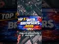 Top 5 Best Web Browsers to Use in 2026