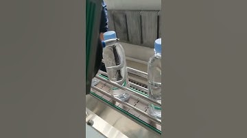 CO2 Flying Laser Marking Machine on Water Bottle line