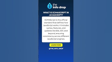 What is ECMAScript in JavaScript? #ECMAScript #trending #JavaScript