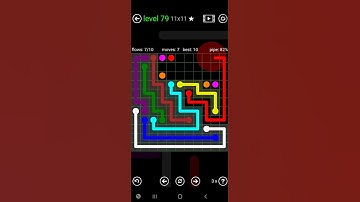 How To Solve Flow Free Premium 11x11 Mania Level 79 Hard Board Walk Through Solution Walkthrough