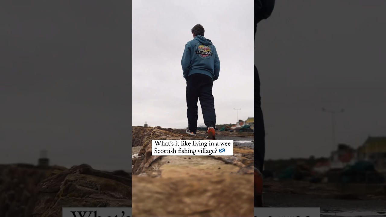 Scottish Fishing village with 
