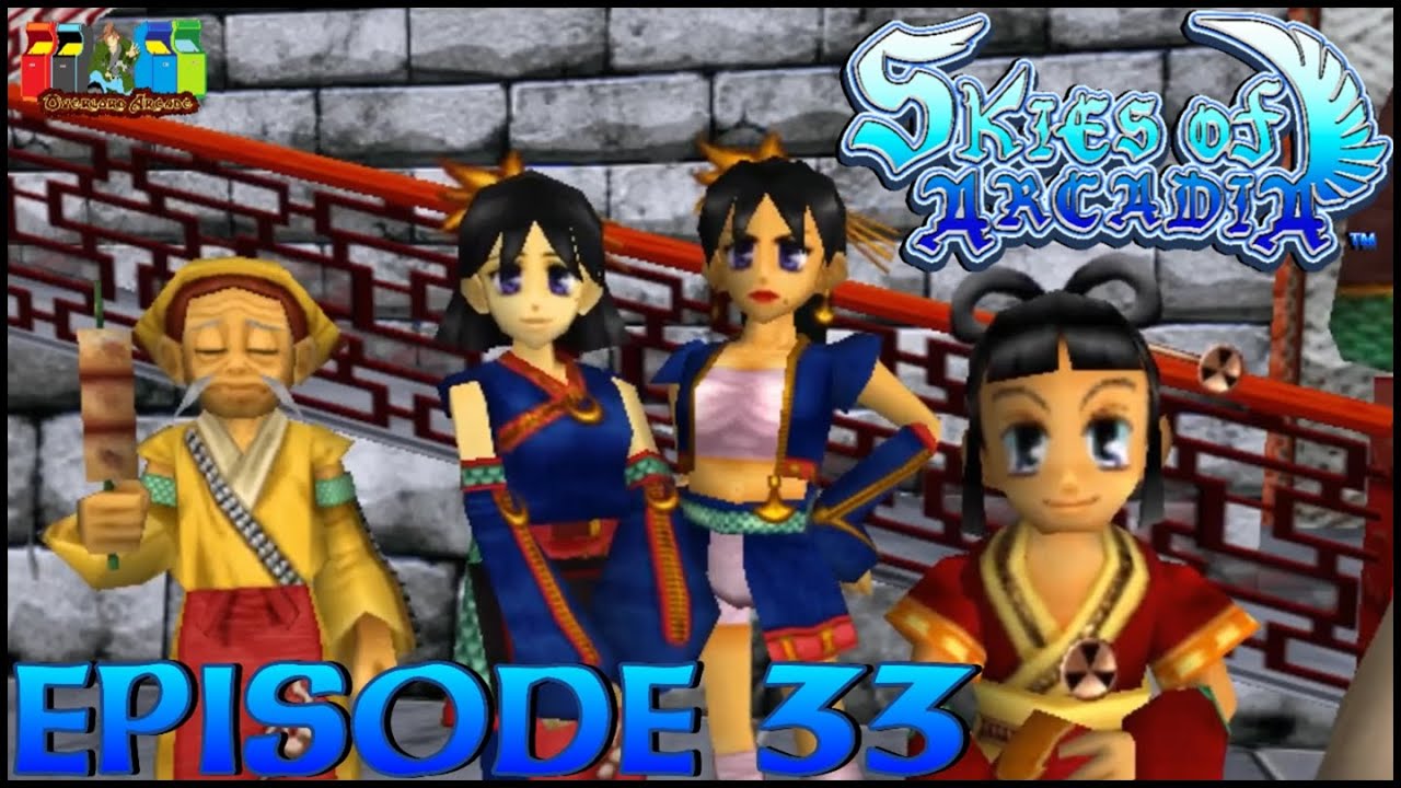 Skies Of Arcadia Ep 33: "I Name This Uncharted Land... Squigglieville!" - Overlord Arcade