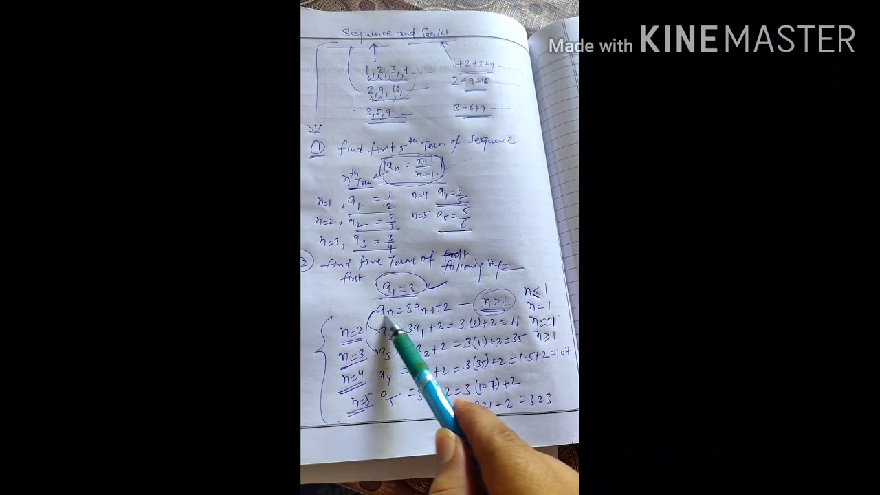 Lecture 1 sequence series class 11 ncert chapter 9 youtube