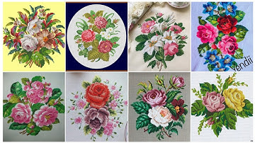 #1 Most Beautiful and Unique New Cross Stitch Patterns For Everything #CrossStitchDesign#Trend