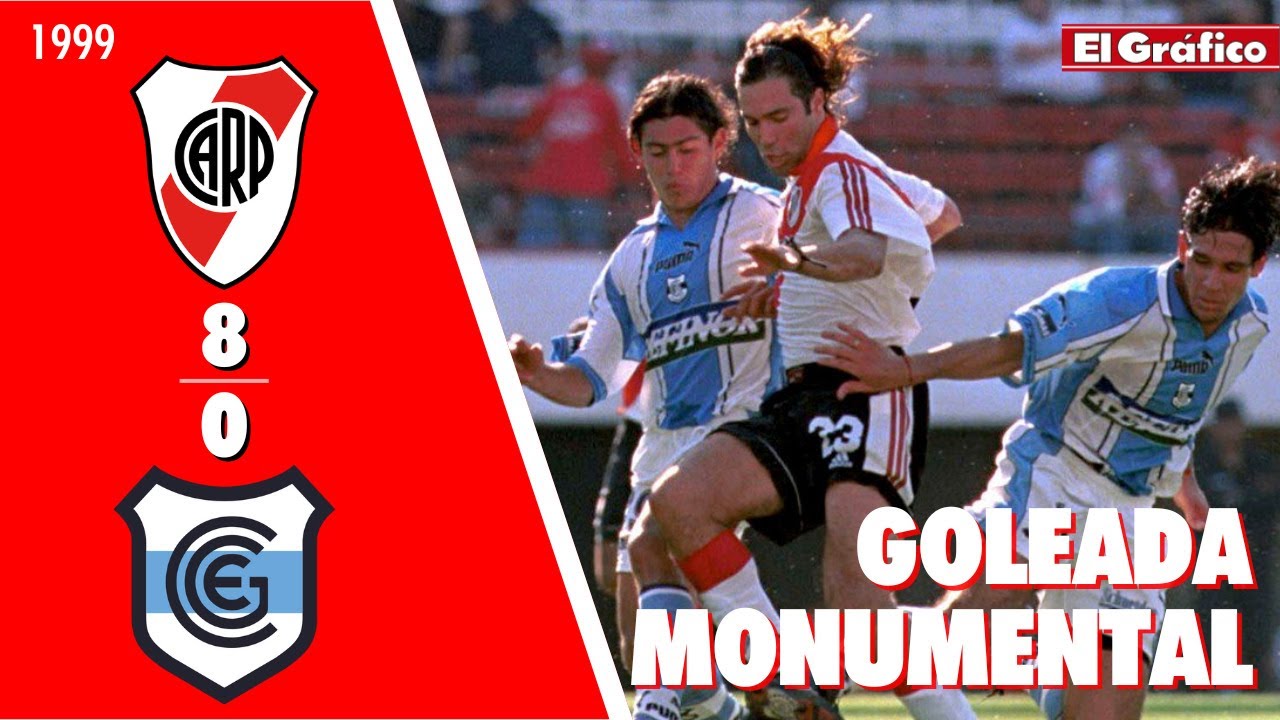 TORNEO CLAUSURA 1999: RIVER 8 GIMNASIA (J) 0