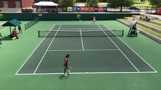 Audrey Boch Collins gets singles win over Iowa State to get Baylor to big 12 tournament title match