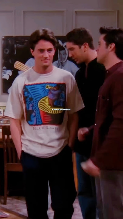CHANDLER CATCHES JOEY & ROSS! 😭🤣#Friends#Joey#Ross#Chandler#Mondler#Wingman#Flirting#74sAdventures