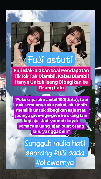 fuji tentang pendapatan di sosmed #shortviral #fuji #fujifaisal #fujian #viral #fypdongg #fyp