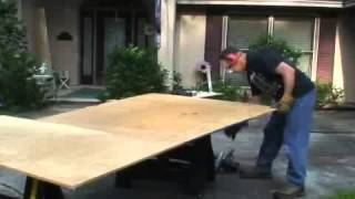 How to build a hurricane shutter Billy Birdwell uses FEMA instructions to build a hurricane shutter for his windows and doors.