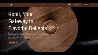 Kopii, Your Gateway to Flavorful Delights (MP2 Demo)